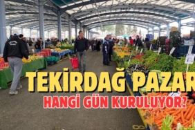 Tekirdağ pazarı hangi gün