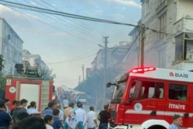 Depo yangını korkuttu