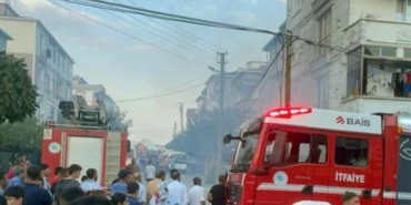 Depo yangını korkuttu