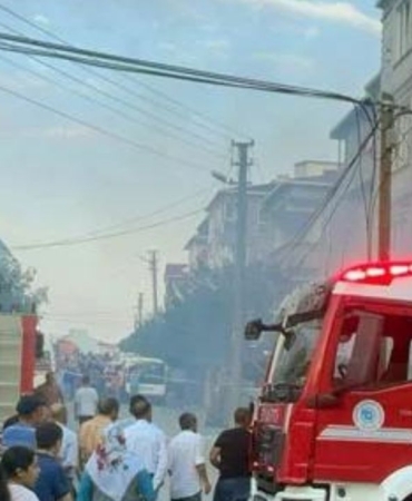 Ergene’de Depo Yangını Korkuttu 2 Depo yangını korkuttu