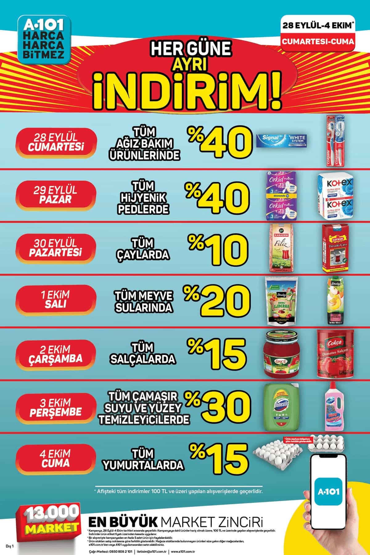 28 eylul A101 katalogu 2024