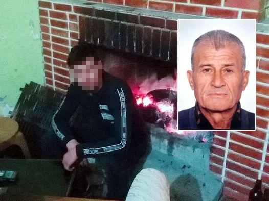 babasını öldürüp 4 parçaya ayırdı