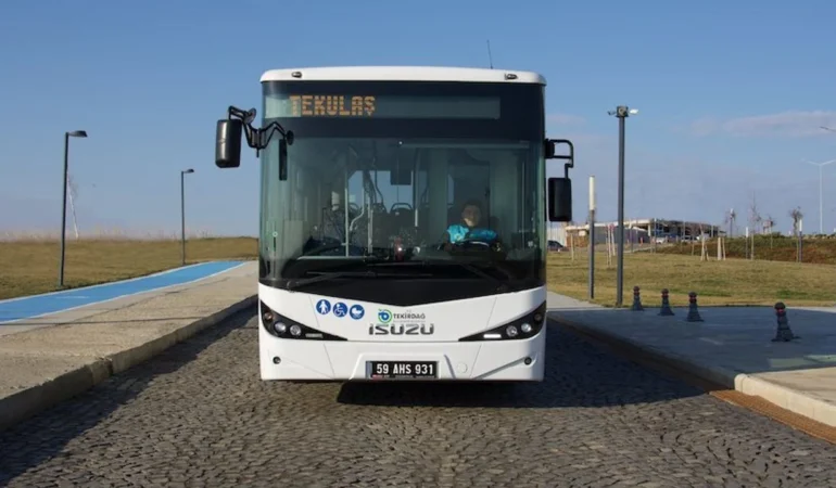 Kapaklı - Süleymanpaşa 80 nolu halk otobüsü hattı açılıyor 6 80 nolu halk otobüsü