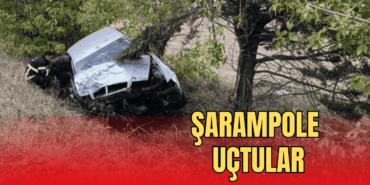 Şarampole uçtu