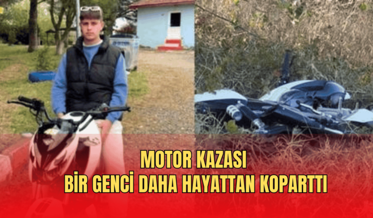 motosiklet kazası