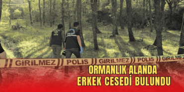 Erkek cesedi bulundu