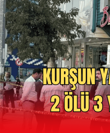 Kurşun yağdırdı