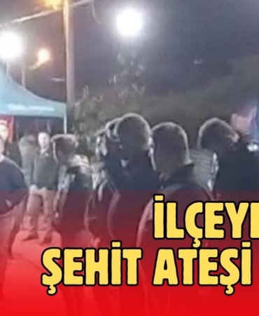 şehit ateşi düştü