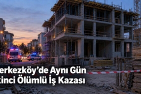 Çerkezköy Ardıç Sokak’ta Musa Uluçay’ın hayatını kaybettiği inşaat şantiyesi